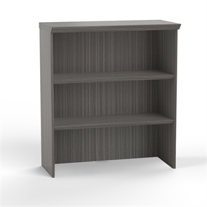 Mayline Sterling Series 3 Shelf Bookcase in Driftwood
