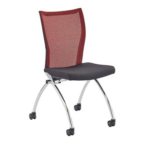 mayline valore training series high back chair