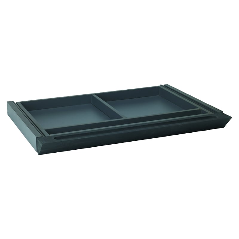 Mayline Brighton Center Drawer in Black