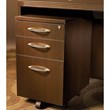 Mayline Aberdeen Credenza Mobile Kit in Mocha