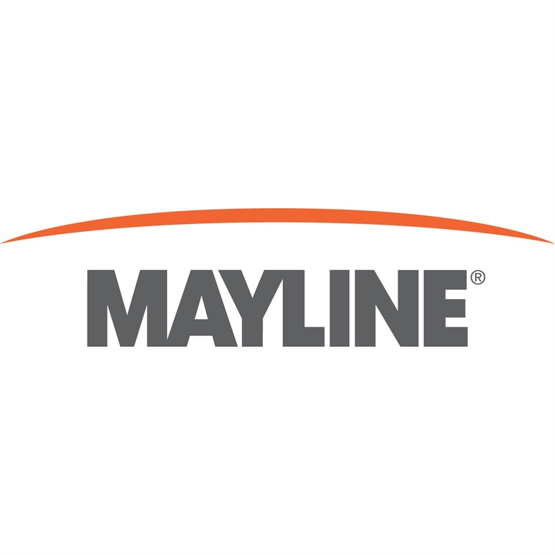 Mayline Valore Mid-Back Guest Chair in Black (Set of 2)