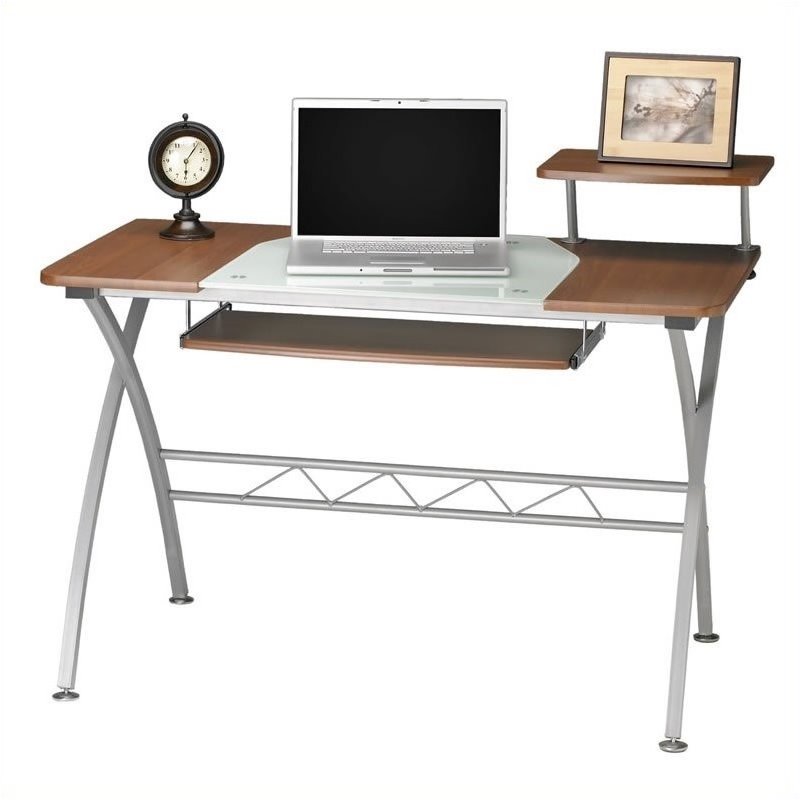 Mayline Vision Wood Top Computer Desk 972