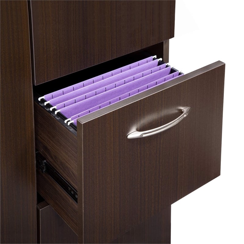 Mayline Aberdeen Personal Storage Tower in Mocha