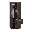 Mayline Aberdeen Personal Storage Tower in Mocha