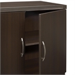 Mayline Aberdeen Storage Cabinet in Mocha