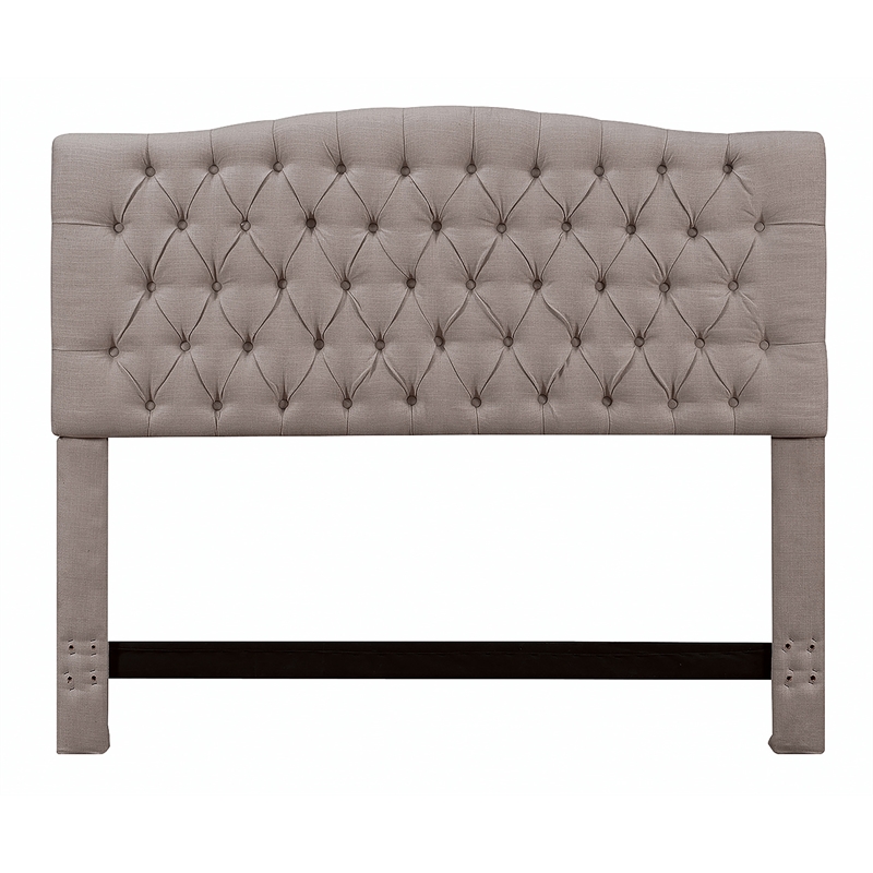 Elle Decor Celeste Queen Size Headboard Brown Weave