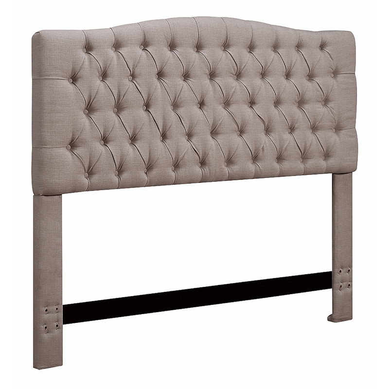 Elle Decor Celeste Queen Size Headboard Brown Weave