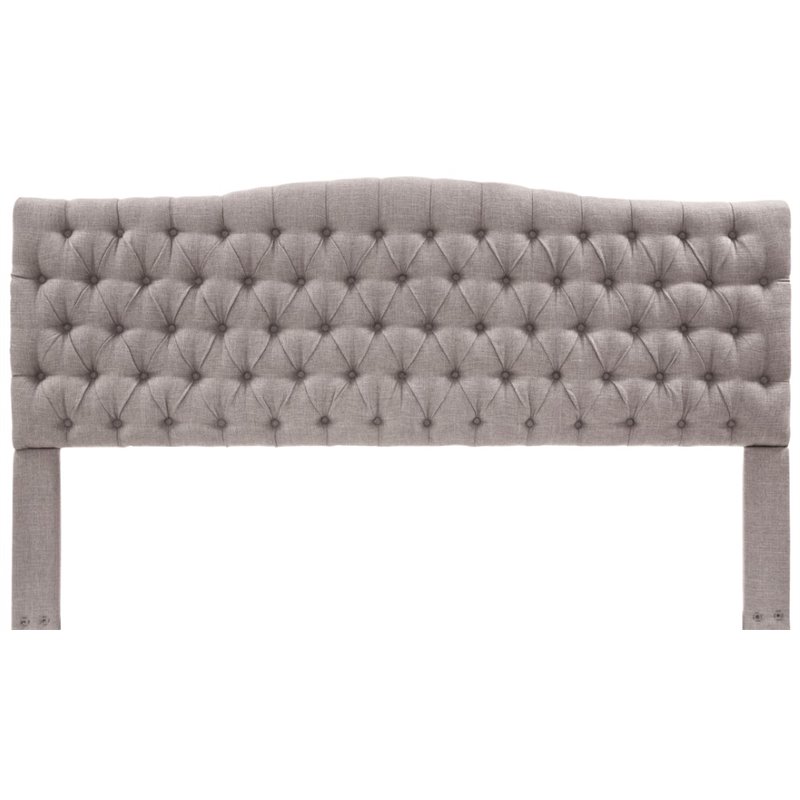 Elle Decor Celeste King Size Headboard Brown Weave
