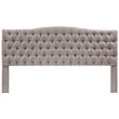 Elle Decor Celeste King Size Headboard Brown Weave