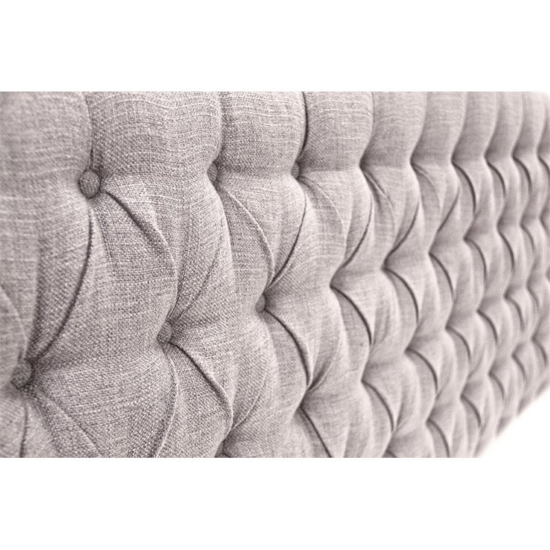 Elle Decor Celeste King Size Headboard Brown Weave