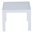 Elle Decor Paloma Outdoor Side Table White
