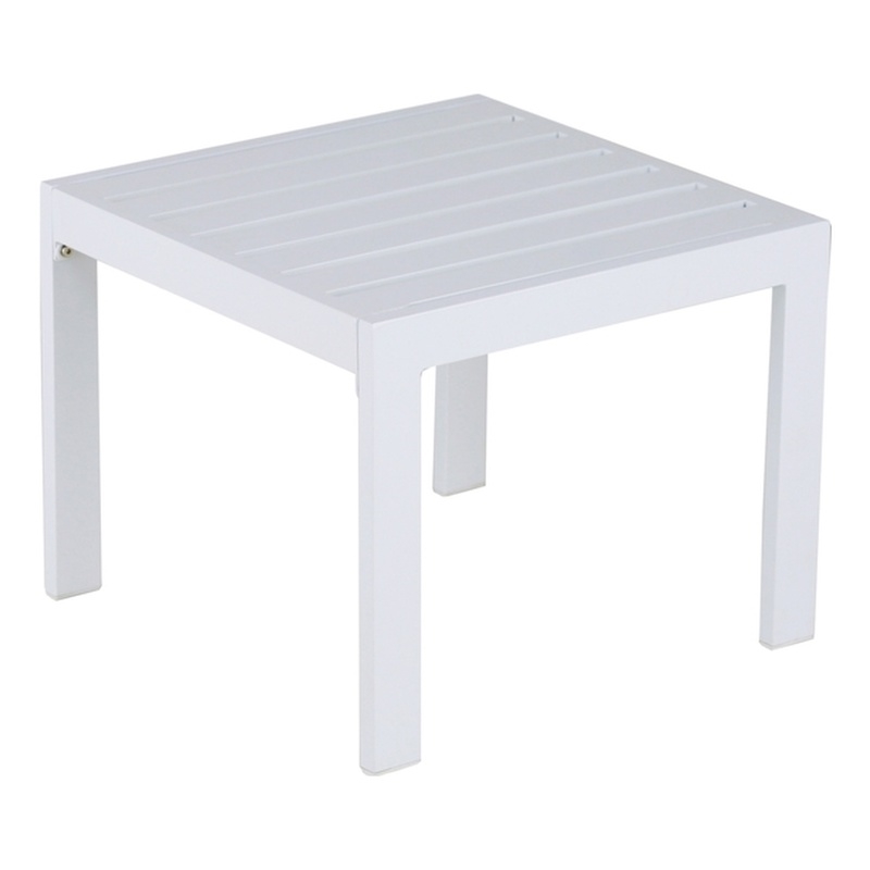 Elle Decor Paloma Outdoor Side Table White