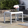 Elle Decor Paloma Outdoor Side Table White