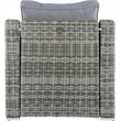 Elle Decor Vallauris Outdoor Arm Chair Grey