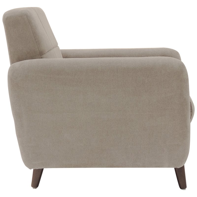 Elle Decor Natalie Arm Chair in Beige