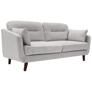 elle decor chloe sofa in light gray
