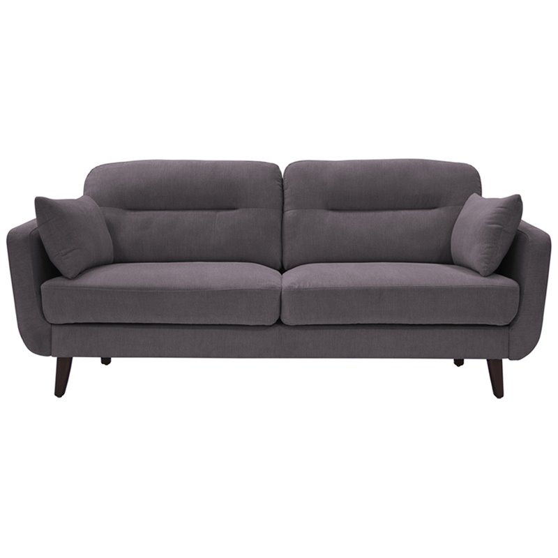 Elle Decor Chloe Sofa in Dark Gray
