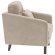 Elle Decor Chloe Arm Chair in Beige