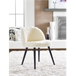 Elle Decor Cami Vanity Chair in French Cream