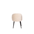 Elle Decor Cami Vanity Chair in French Cream