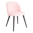 Elle Decor Cami Vanity Chair in French Pink