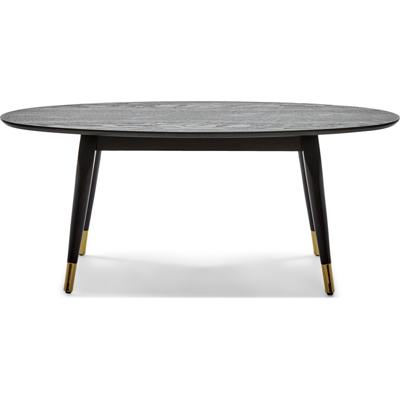 Elle Decor Clemintine Coffee Table in French Cocoa