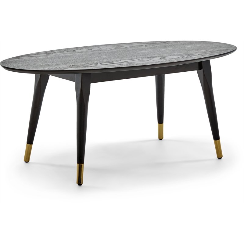 Elle Decor Clemintine Coffee Table in French Cocoa