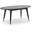 Elle Decor Clemintine Coffee Table in French Cocoa