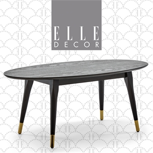 elle decor clemintine coffee table in french cocoa