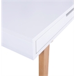 Elle Decor Giselle Writing Desk in French White