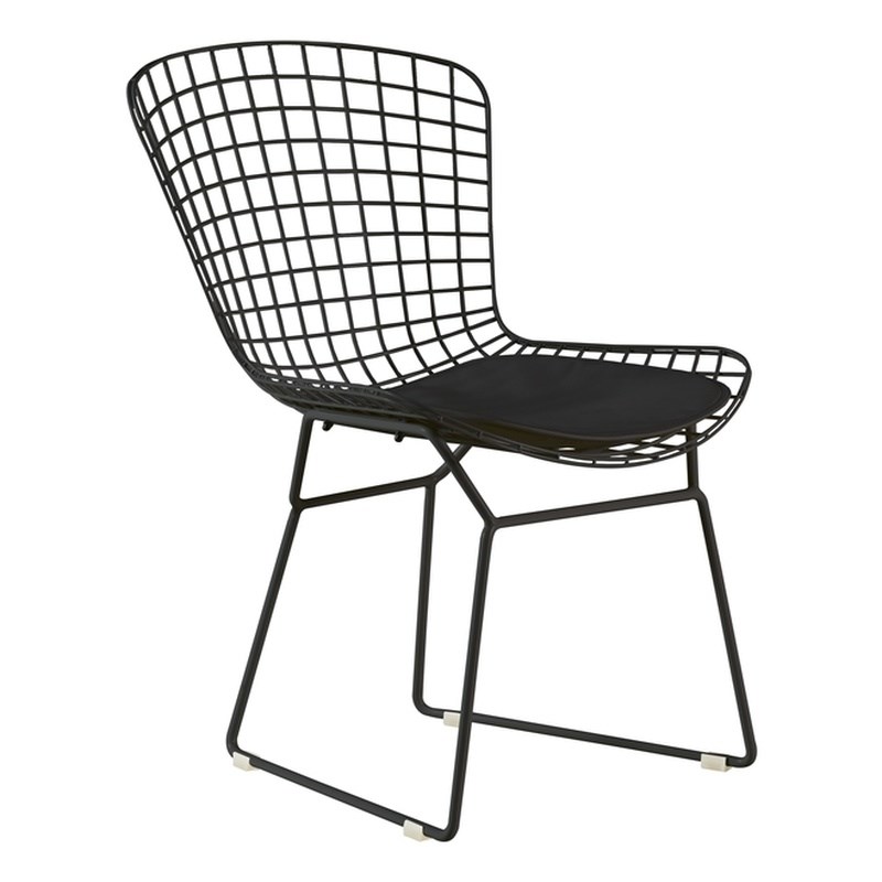 Elle Decor Holly Dining Chair Set of 2 Black