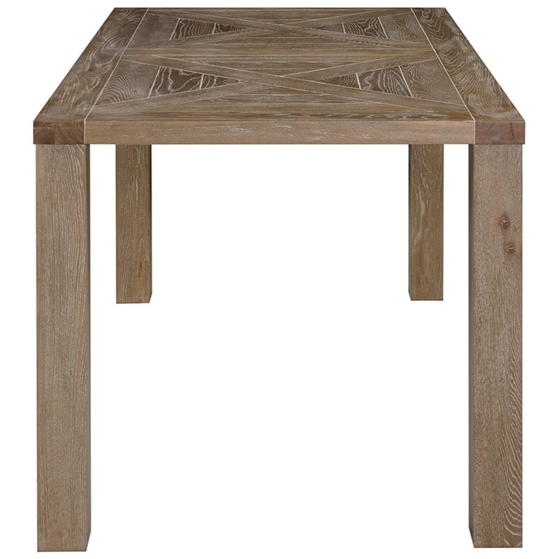 Elle Decor Marais Dining Table in French Elm