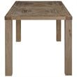 Elle Decor Marais Dining Table in French Elm