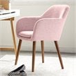 Elle Decor Roux Arm Chair in French Blush