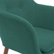 Elle Decor Roux Arm Chair in French Turquoise