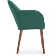 Elle Decor Roux Arm Chair in French Turquoise