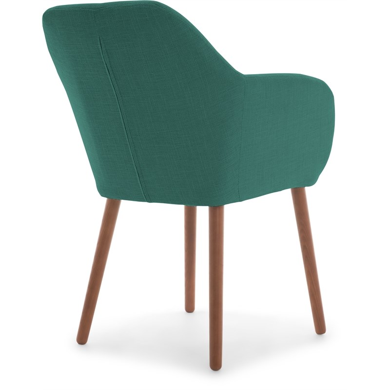 Elle Decor Roux Arm Chair in French Turquoise