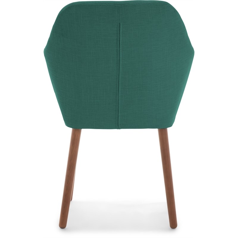 Elle Decor Roux Arm Chair in French Turquoise