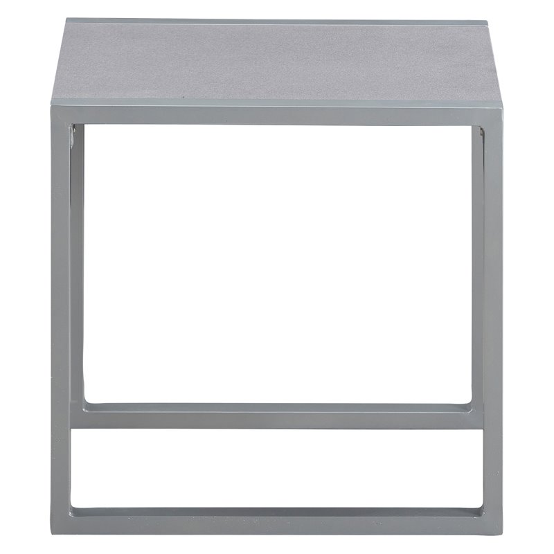 Elle Decor Tropez Outdoor Side Table Grey