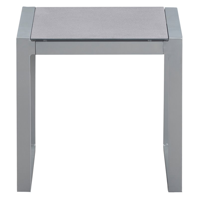 Elle Decor Tropez Outdoor Side Table Grey