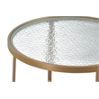 Elle Decor Mirabelle Outdoor Coffee Table in French Gold