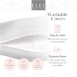 Elle Decor Mirabelle Outdoor Arm Chair in White and French Gold