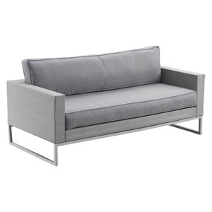 Elle Decor Tropez Sofa French Gray Mesh