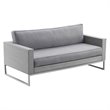 Elle Decor Tropez Sofa French Gray Mesh