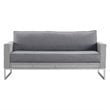 Elle Decor Tropez Sofa French Gray Mesh