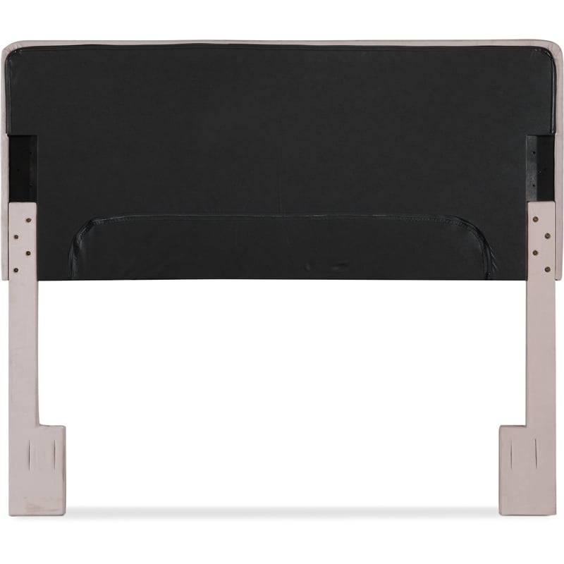 Elle Decor Amery Queen Tufted Upholstered Headboard in French Mauve