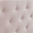 Elle Decor Amery Queen Tufted Upholstered Headboard in French Mauve