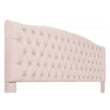 Elle Decor Celeste King Size Headboard Blush Pink Velvet