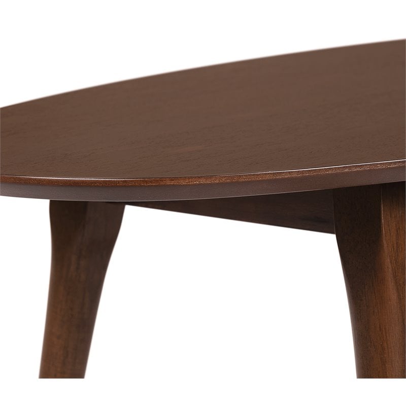 Elle Decor Clemintine Coffee Table in Walnut