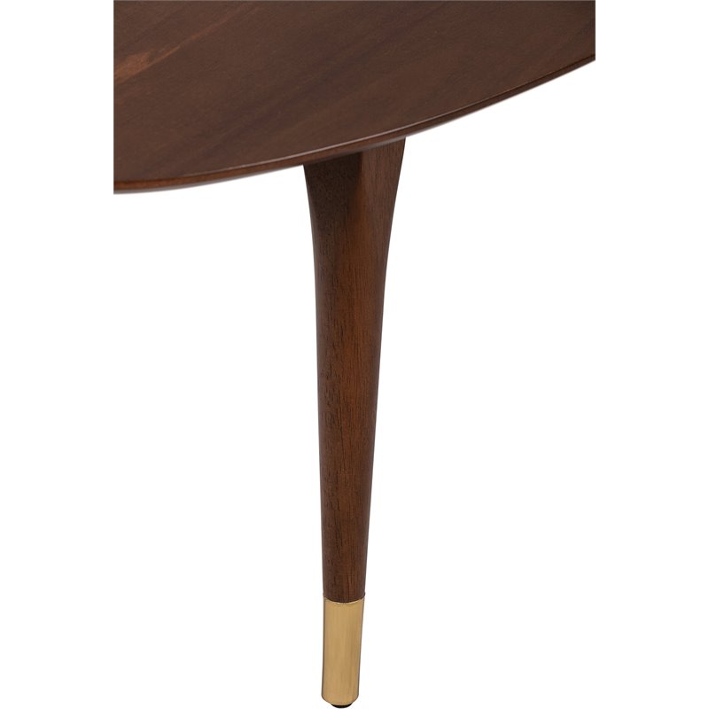 Elle Decor Clemintine Coffee Table in Walnut